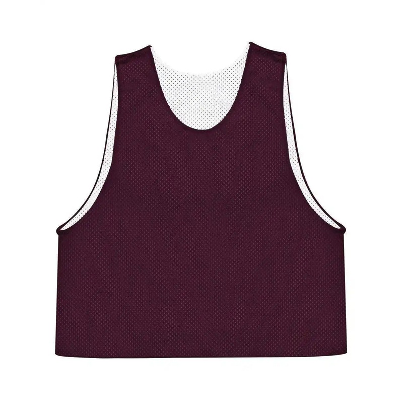 C2 Sport 5760 Mesh Reversible Pinnie – Maroon White