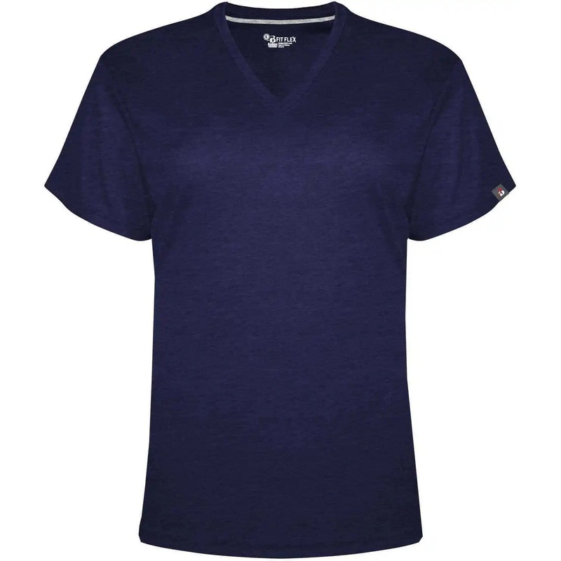 Badger Sport 1002 Fit Flex Ladies’ Tee – Navy