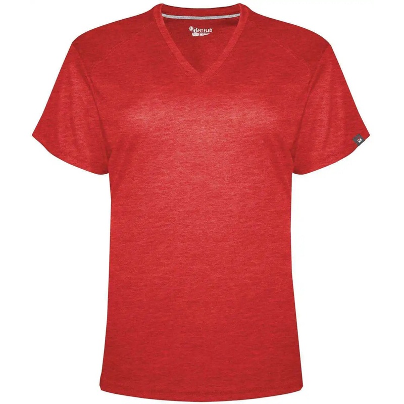 Badger Sport 1002 Fit Flex Ladies’ Tee – Red