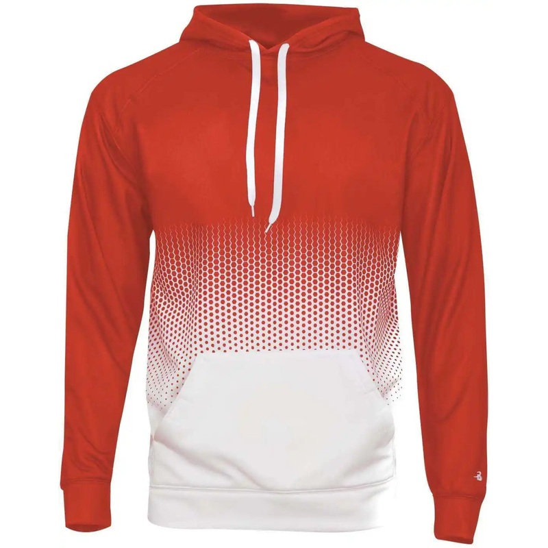 Badger Sport 1404 Hex 2.0 Hoodie – Orange Hex