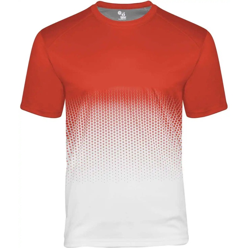 Badger Sport 222000 Hex 2.0 Youth Tee – Orange Hex