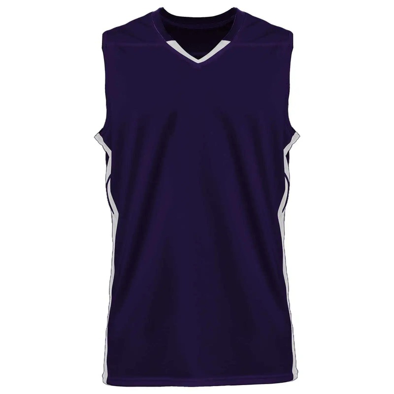 Alleson Athletic 590RSP Reversible Crossover Short – Purple White