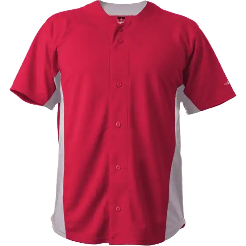 Alleson Athletic 566BFJY Youth Crush Jersey Youth – Red Gray