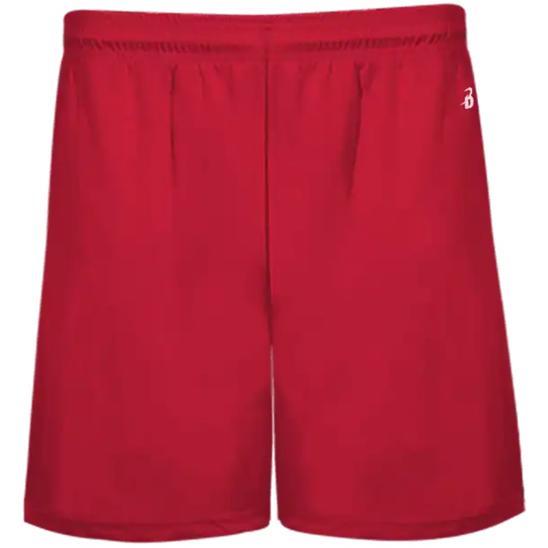Badger Sport 214600 B-Core Pocketed 4 Youth Short – Red