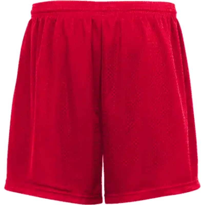 Badger Sport 222500 Mesh Tricot Youth 4 Short – Red