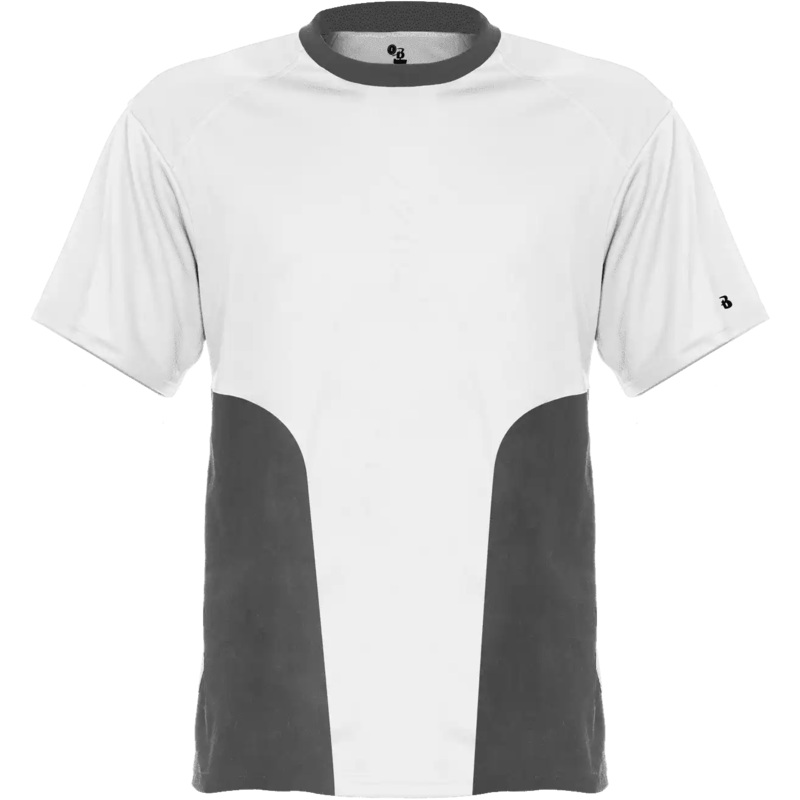 Badger Sport 426000 Sweatless Tee – White Graphite