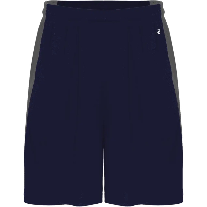 Badger Sport 426700 Sweatless Short – Navy Graphite
