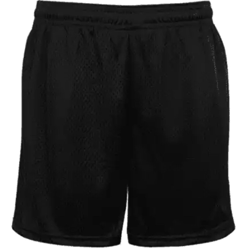 Badger Sport 722500 Mesh Tricot 5 Short – Black
