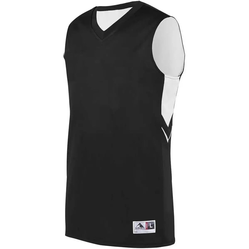 Augusta 1167 Youth Alley-Oop Reversible Jersey – Black White