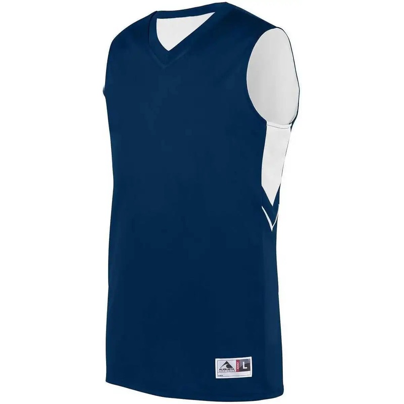 Augusta 1167 Youth Alley-Oop Reversible Jersey – Navy White