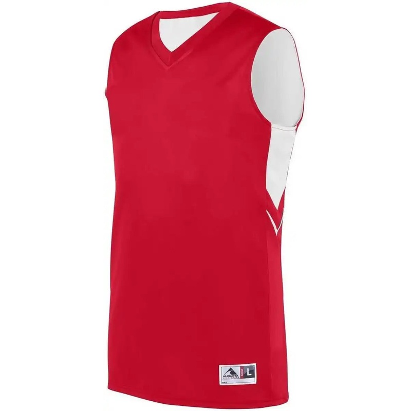 Augusta 1167 Youth Alley-Oop Reversible Jersey – Red White