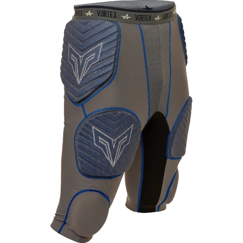Alleson Athletic 7SIPG2 Vortex 7 Padded Girdle – Charcoal Solid Navy
