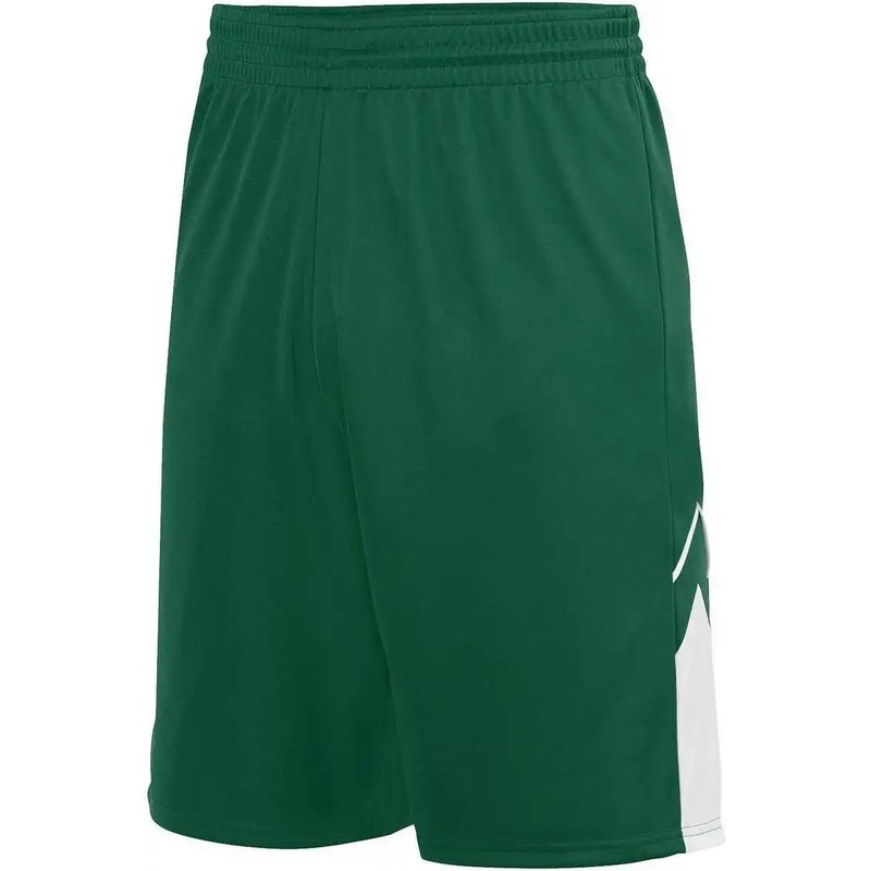 Augusta 1168 Alley-Oop Reversible Short – Dark Green White