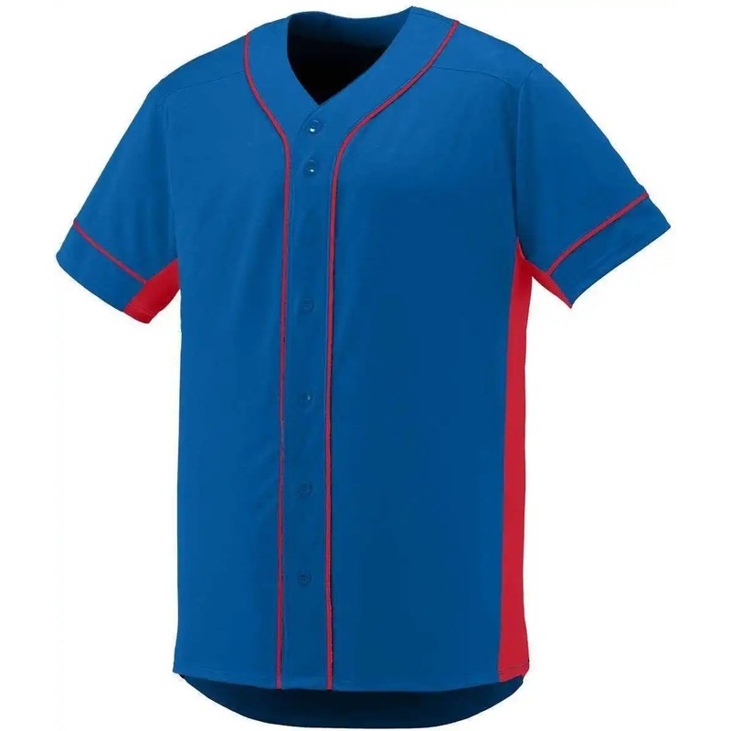 Augusta 1661 Slugger Jersey Youth – Royal Red