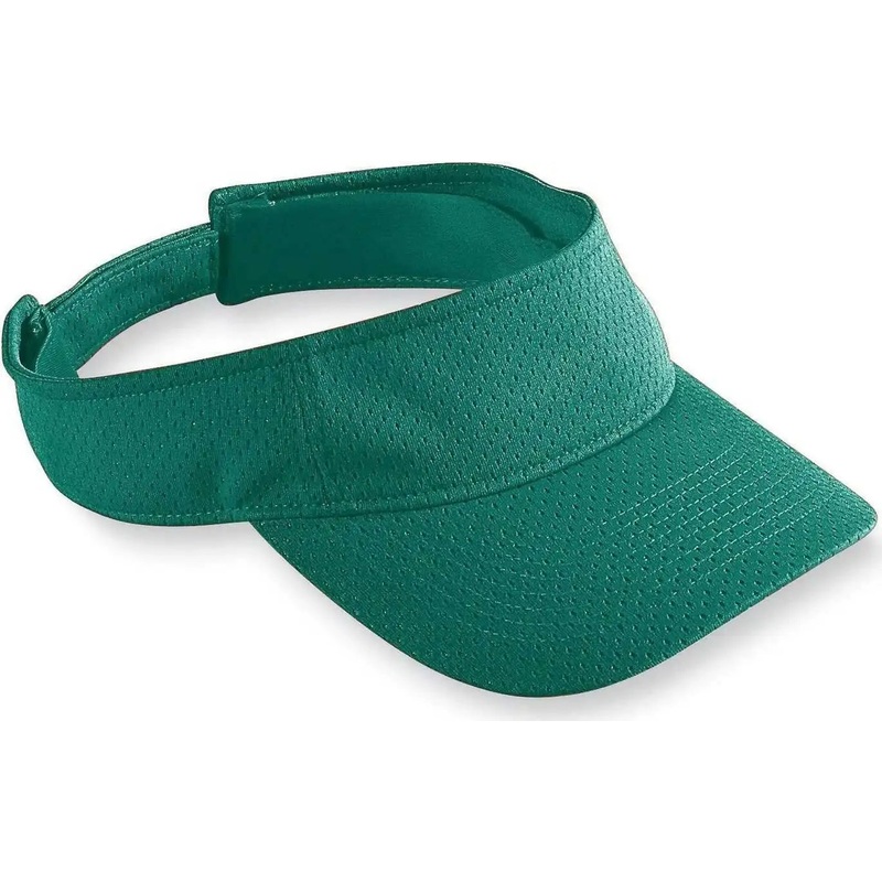 Augusta 6227 Athletic Mesh Visor – Dark Green