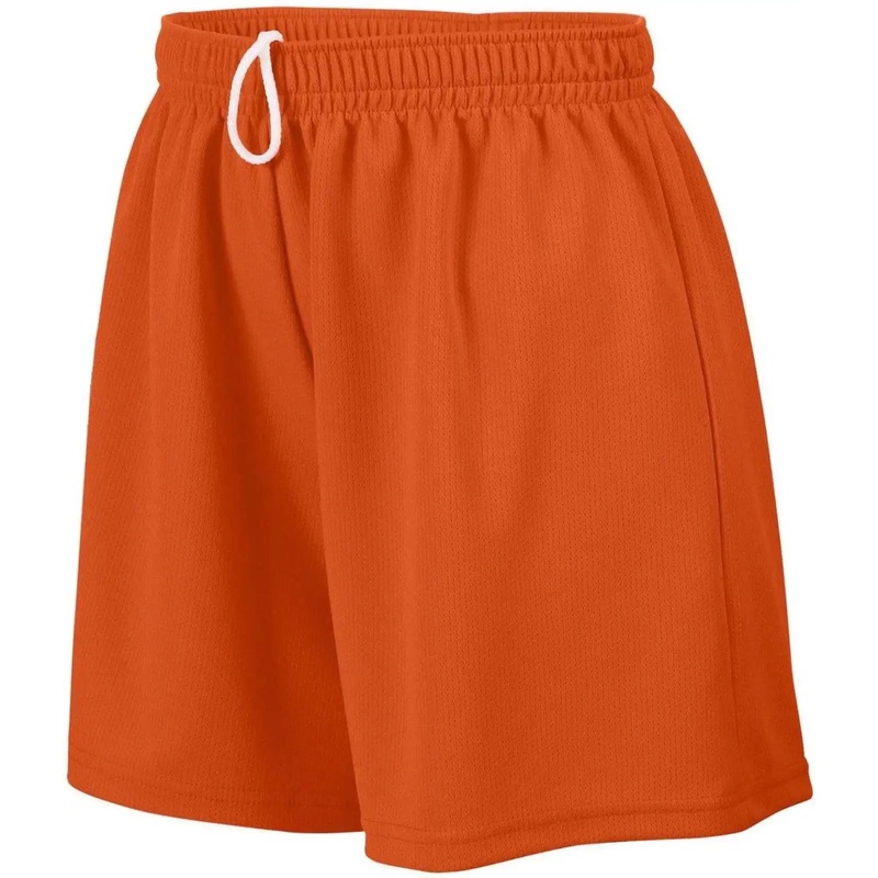 Augusta 960 Ladies Wicking Mesh Short – Orange