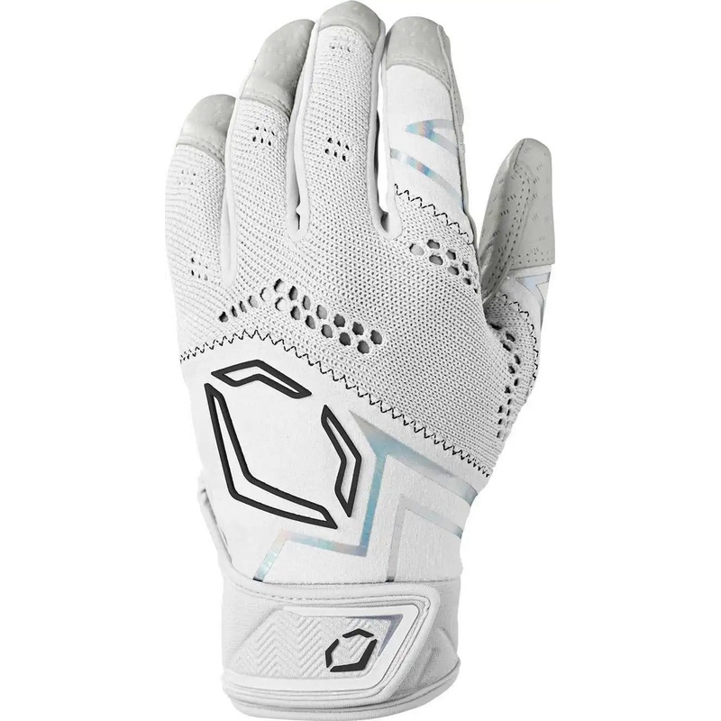 EvoShield Adult Pro-SRZ V2 Batting Gloves – Team White