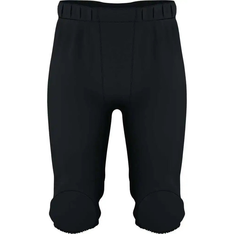 Alleson Athletic 682PY Youth Integrated Knee Pad Football Pant – Black