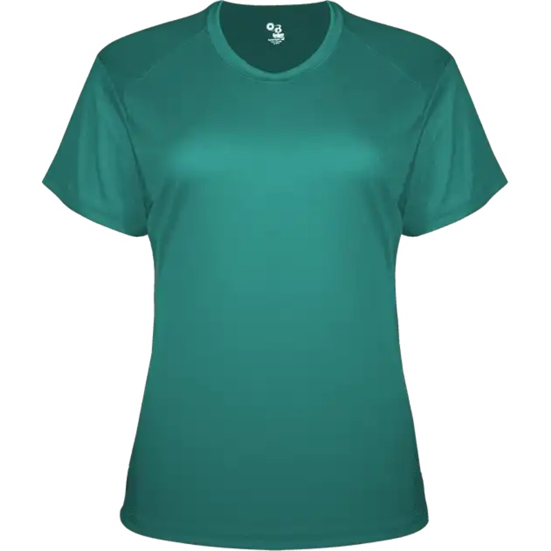 Badger Sport 4160 Ladies B-Core Tee – Teal