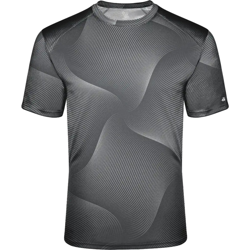 Badger Sport 4213 Warp Tee – Gray Warp