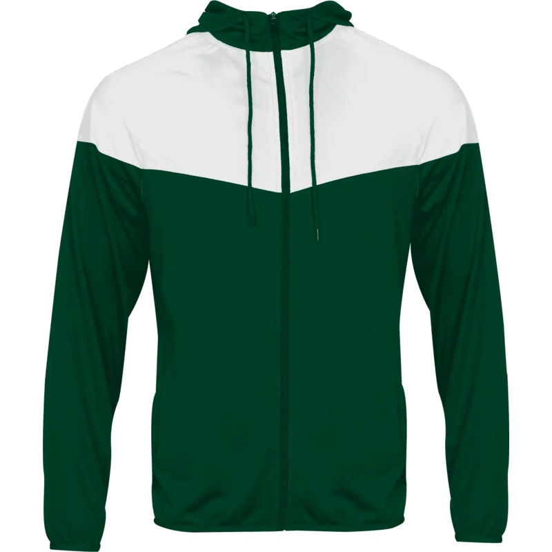 Badger Sport 772200 Sprint Outer-Core Jacket – Forest White