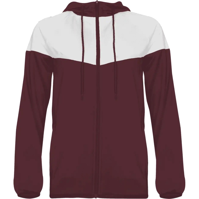 Badger Sport 792200 Sprint Outer-Core Women’s Jacket – Maroon White