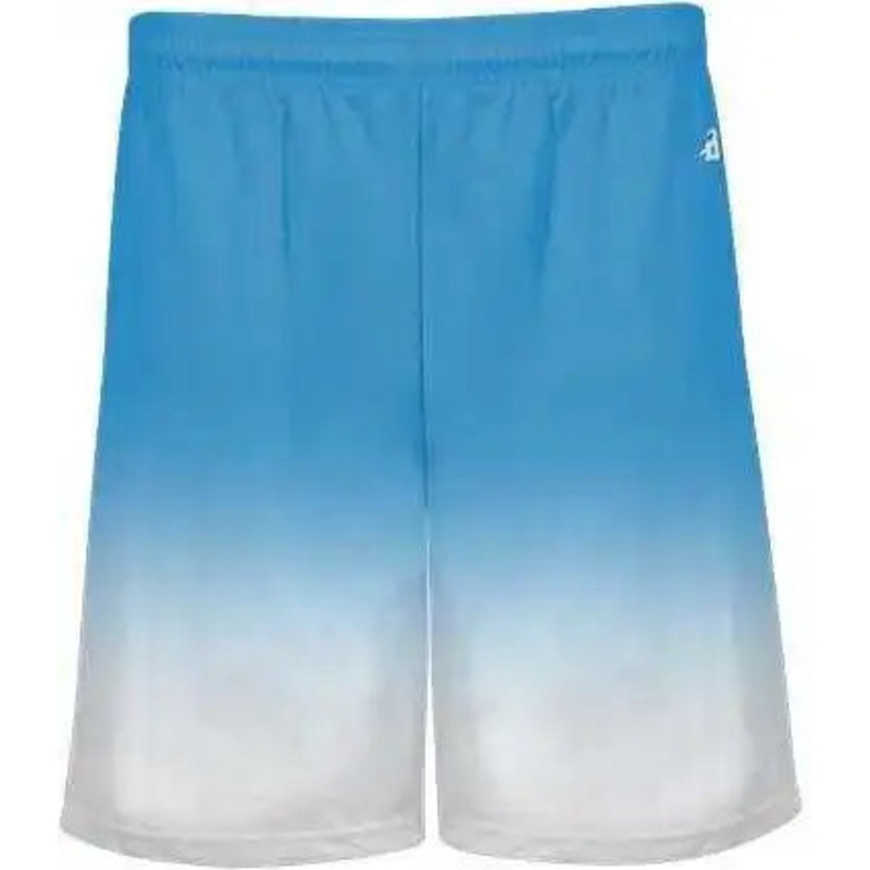 Badger Sport 2206 Ombre Youth Short – Columbia Blue White