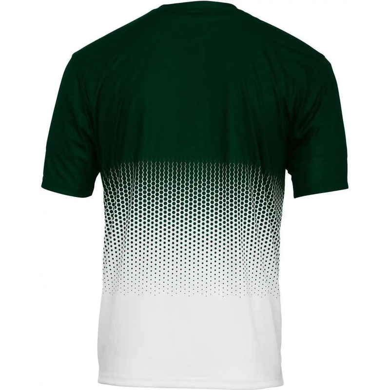 Badger Sport 222000 Hex 2.0 Youth Tee – Forest Hex