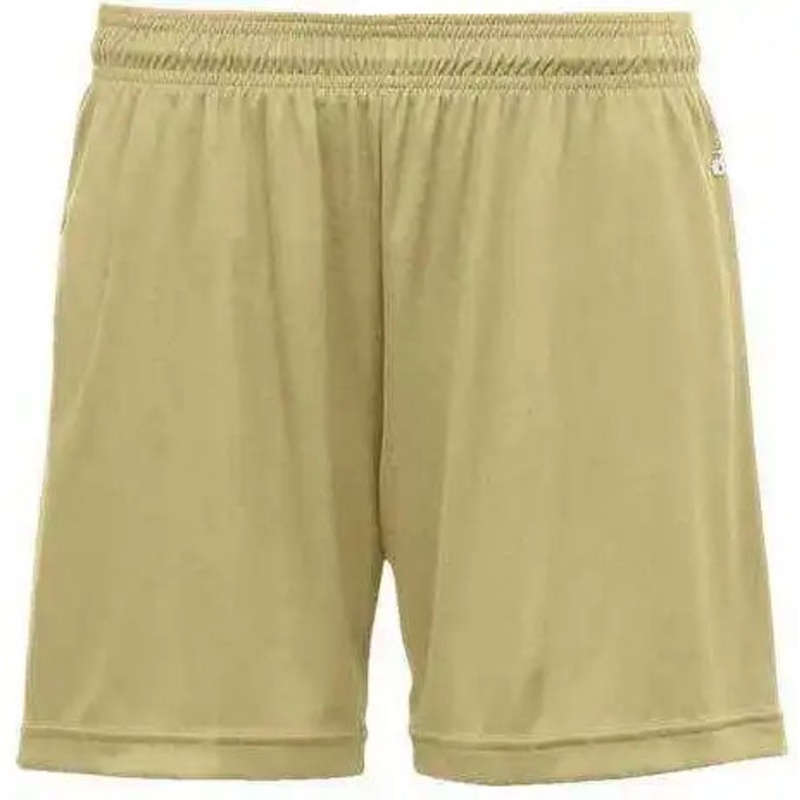 Badger Sport 4116 Ladies B-Core Short – Vegas Gold
