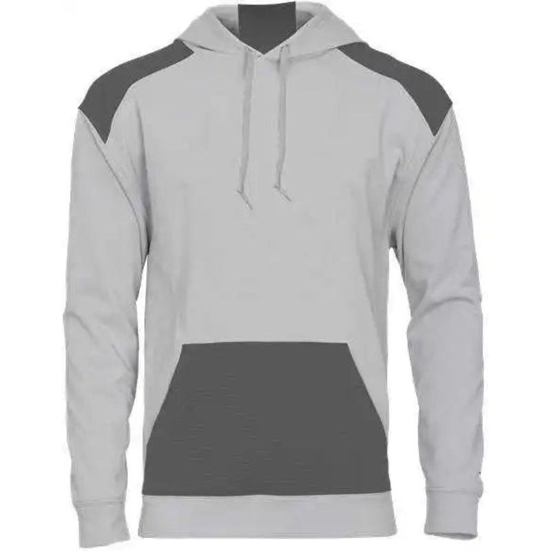 Badger Sport 1440 Breakout Performance Fleece Hoodie – Silver Graphite