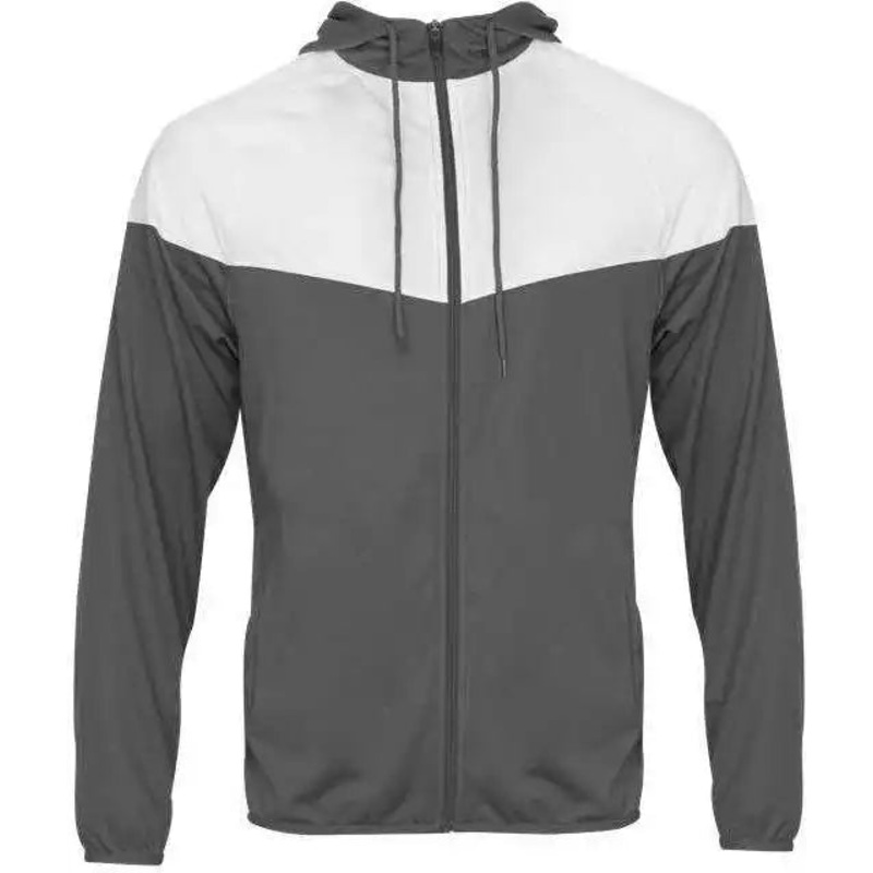 Badger Sport 772200 Sprint Outer-Core Jacket – Graphite White