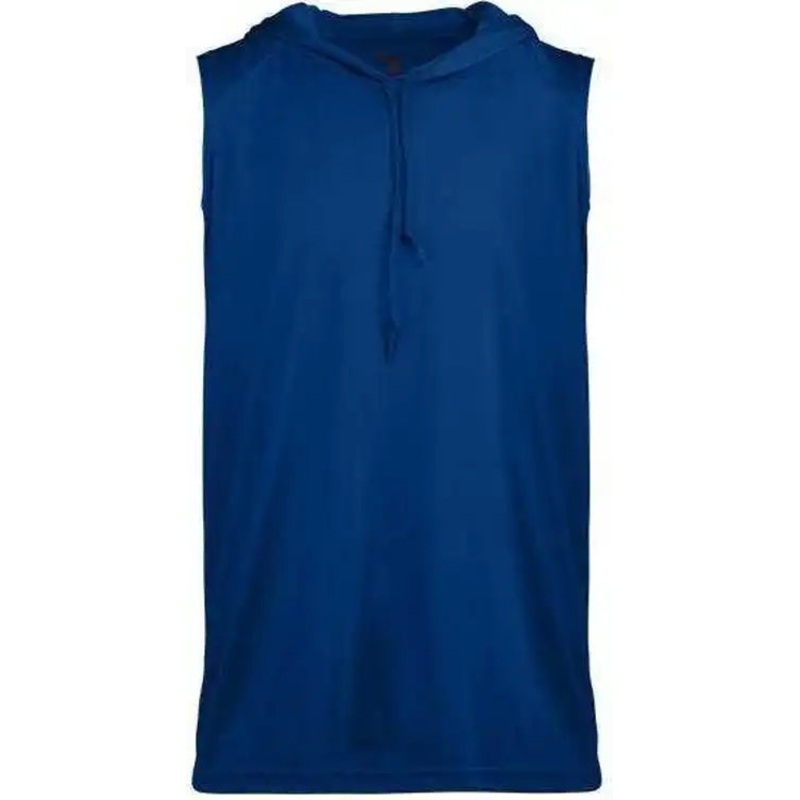 Badger Sport 2108 B-Core Sleeveless Hood Youth Tee – Royal