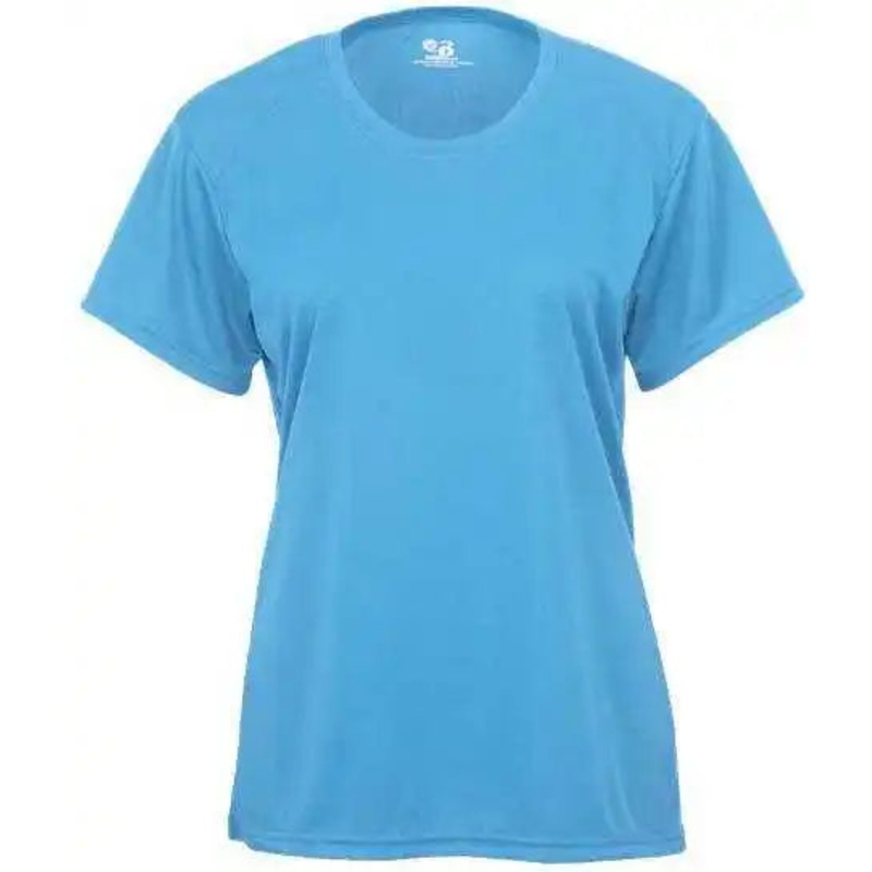 Badger Sport 2160 B-Core Girls’ Tee – Columbia Blue