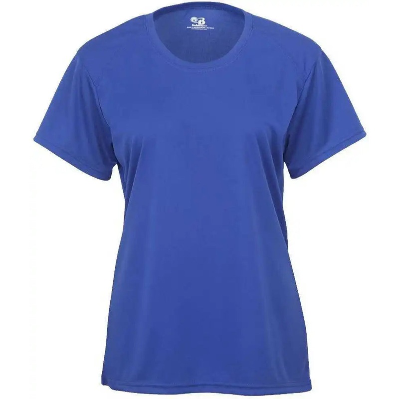 Badger Sport 2160 B-Core Girls’ Tee – Royal