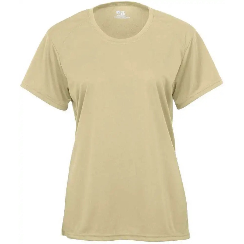 Badger Sport 2160 B-Core Girls’ Tee – Vegas Gold