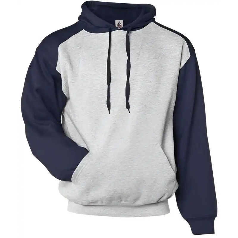 Badger Sport 1249 Athletic Fleece Sport Hoodie – Oxford Navy