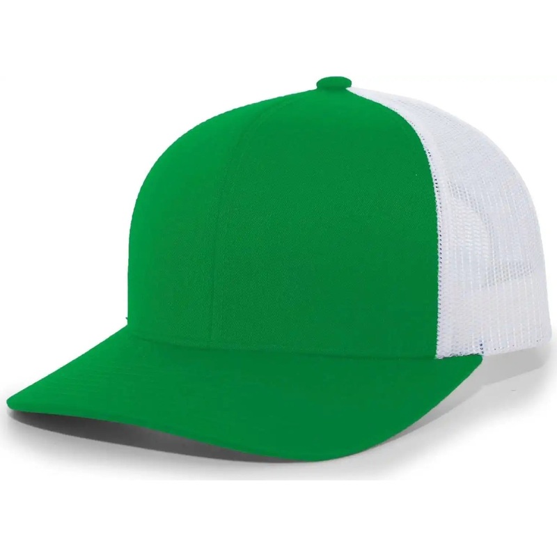 Pacific Headwear 104C Trucker Snapback Cap – Kelly White