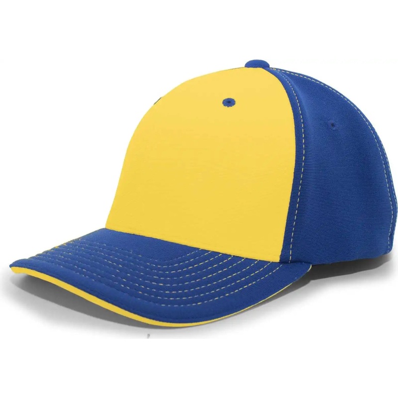 Pacific Headwear 398F M2 Performance Flexfit Cap – Royal Gold