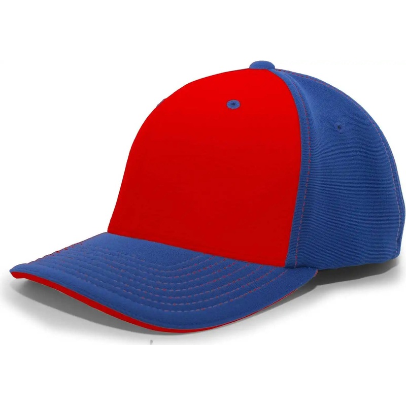 Pacific Headwear 398F M2 Performance Flexfit Cap – Royal Red