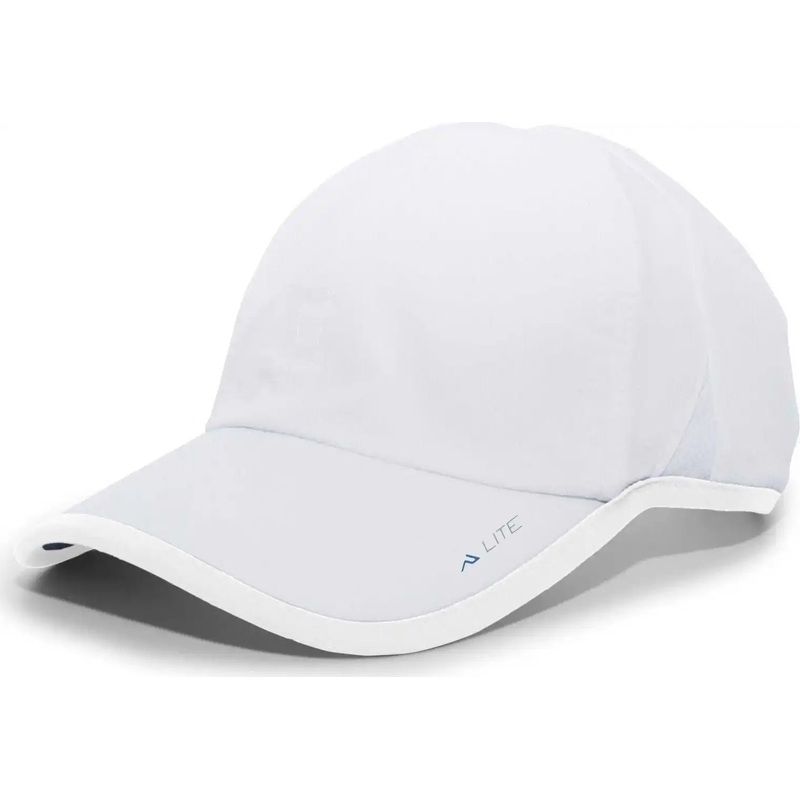 Pacific Headwear 410L Active Cap Hook-and-Loop Cap – White White