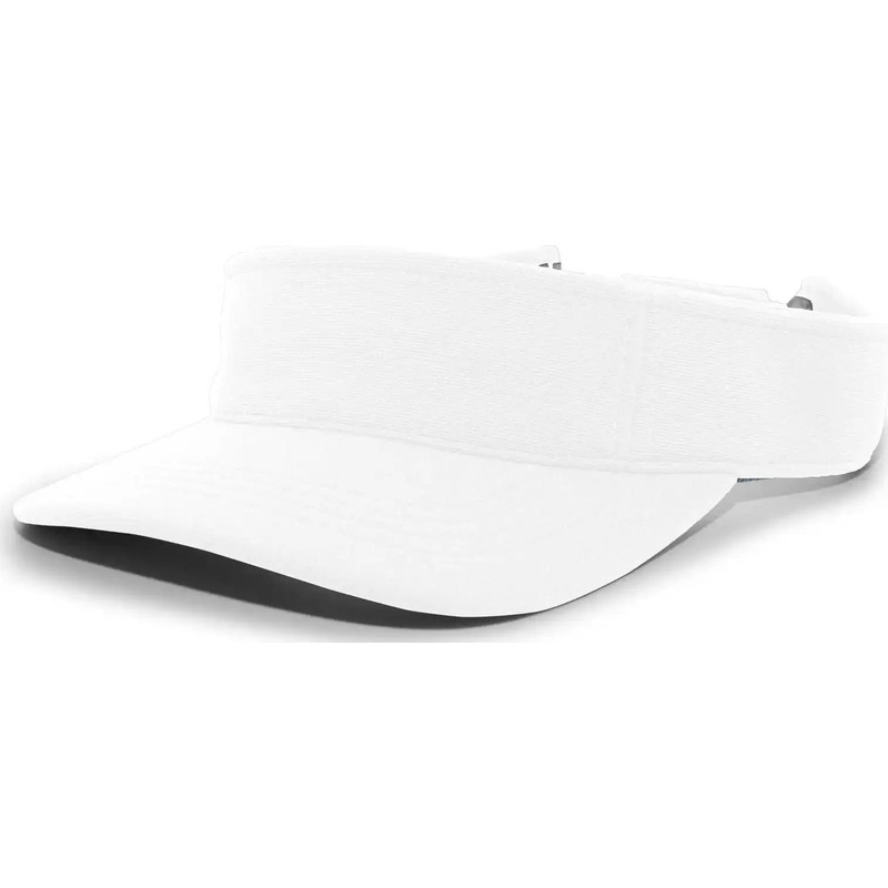 Pacific Headwear 598V M2 Performance Hook-and-Loop Visor – White