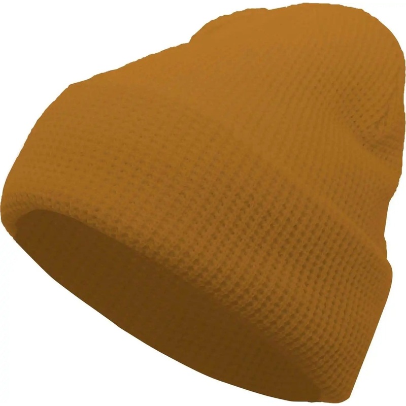 Pacific Headwear 627K Waffle Knit Cuff Beanie – Caramel