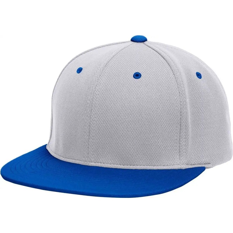 Pacific Headwear ES342 Premium P-Tec Performance Flexfit Cap – Silver Royal