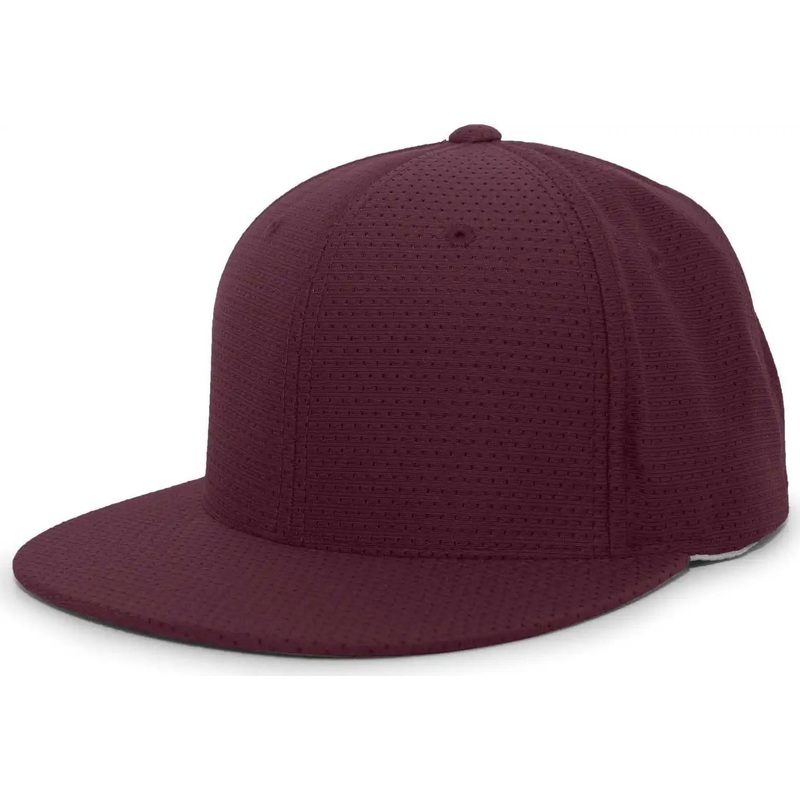 Pacific Headwear ES818 Air Jersey Performance Flexfit Cap – Maroon