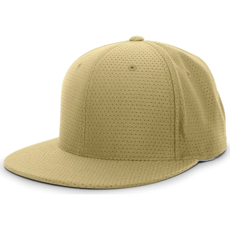 Pacific Headwear ES818 Air Jersey Performance Flexfit Cap – Vegas Gold