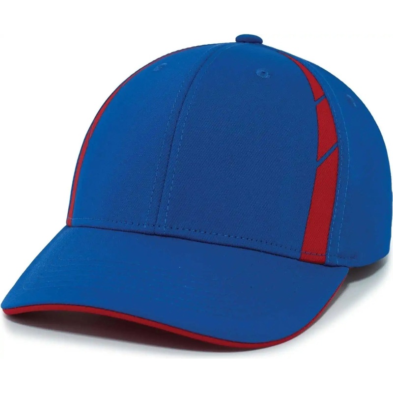 Pacific Headwear P303 Coolcore Sideline Snapback Cap – Royal Red