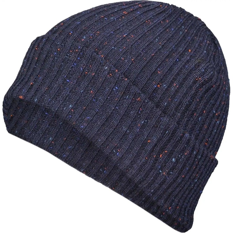 Pacific Headwear P600K Tweed Beanie – Navy