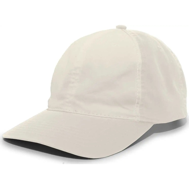 Pacific Headwear V57 Vintage Cotton Buckle Back Cap – Stone