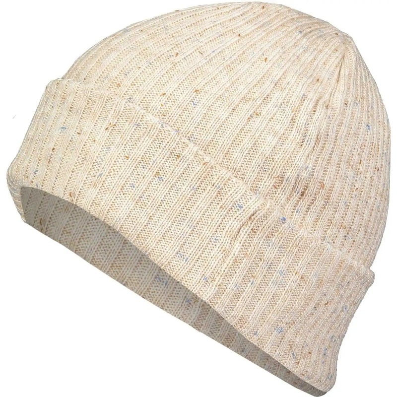 Pacific Headwear P600K Tweed Beanie – Cream