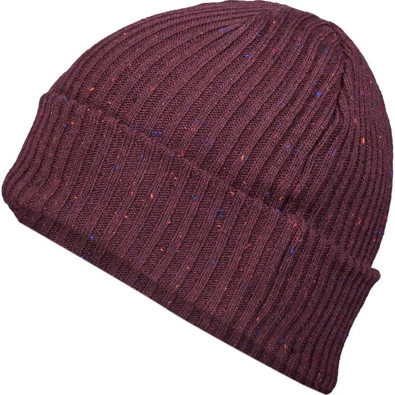 Pacific Headwear P600K Tweed Beanie – Maroon (Hlw)